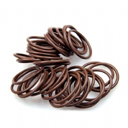 Brown FKM O-Ring High Temperature and Oil Resistant RoHS Certified Rubber 0-Ring Directly Supplied by The Source Manufacturer