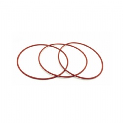 Red Silicone O-Ring Seal Ring Oil Seal Standard Part High Temperature ...