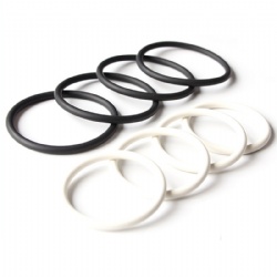 Vit / FKM High Temperature Corrosion Resistant Fuororubber O-Ring Perfluoro Rubber Ring Acid and Alkali Resistant Fluororubber O-Ring
