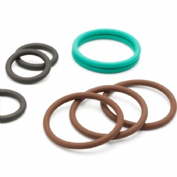 Vit / FKM High Temperature Corrosion Resistant Fuororubber O-Ring Perfluoro Rubber Ring Acid and Alkali Resistant Fluororubber O-Ring